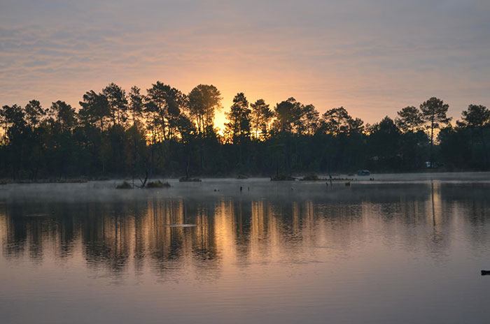 Mooie omstandigheden tijdens de december trip.