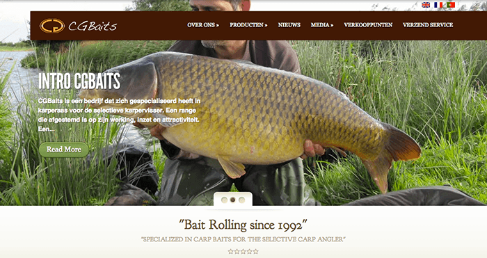 Klik op de afbeelding om naar de website van Chris te gaan: CGBaits.nl.