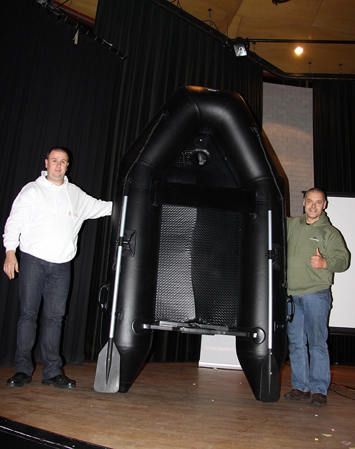 Mike Gerritsen ging aan de haal met de Pro Line Commando boot.