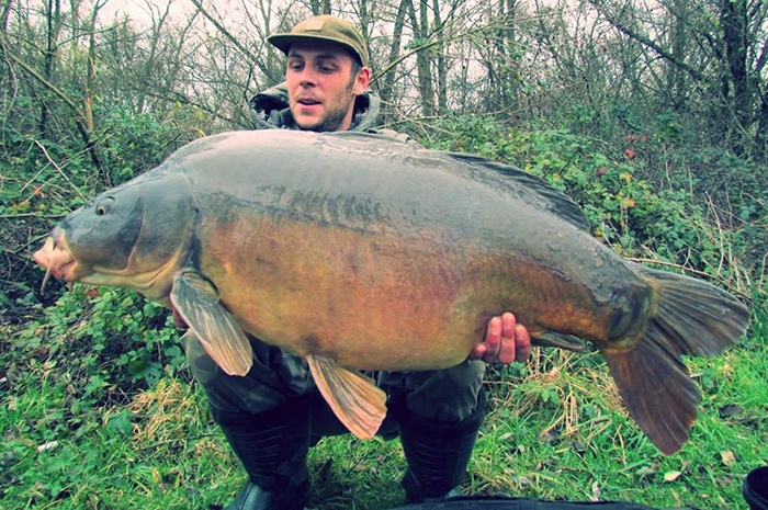 Eindbaas Roy Kleinjan wist deze machtige spiegel te vangen.