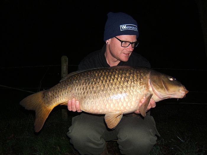 Ook in het najaar weet ik enkele mooie vissen te vangen.