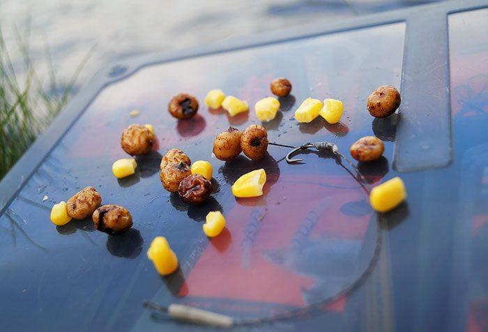 Simpel maar de karpers smullen er van.