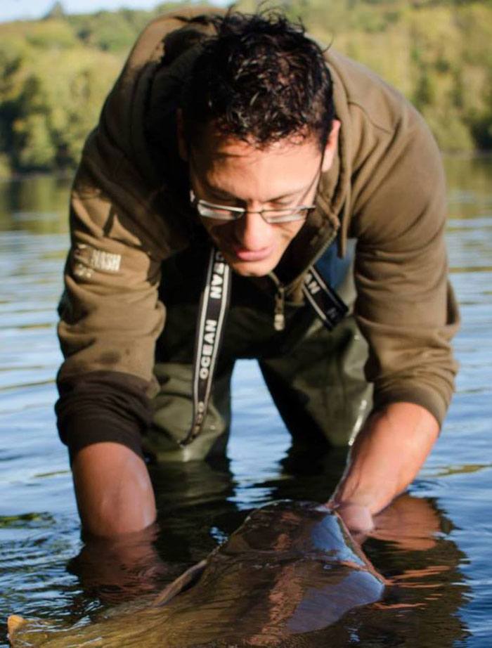 Een karper met een hoog 'feel good' gehalte ;-)