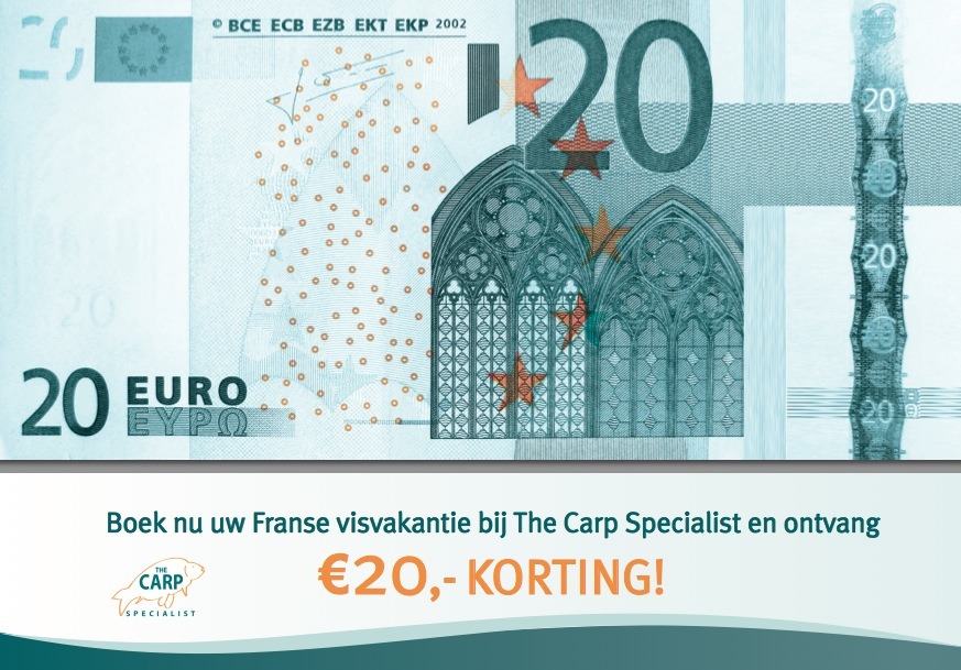 Karpervissen in Frankrijk begint bij The Carp Specialist!