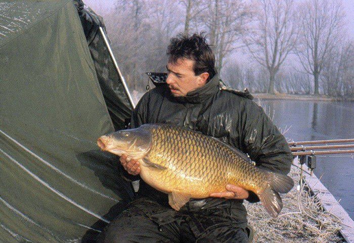 Lang, lang geleden, in de jaren '90 ving John Horsten deze wintervis.