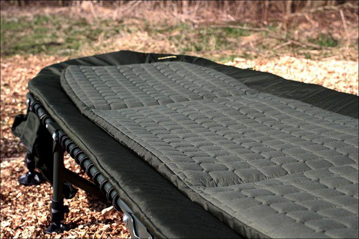 Het matras zorgt voor extra comfort.