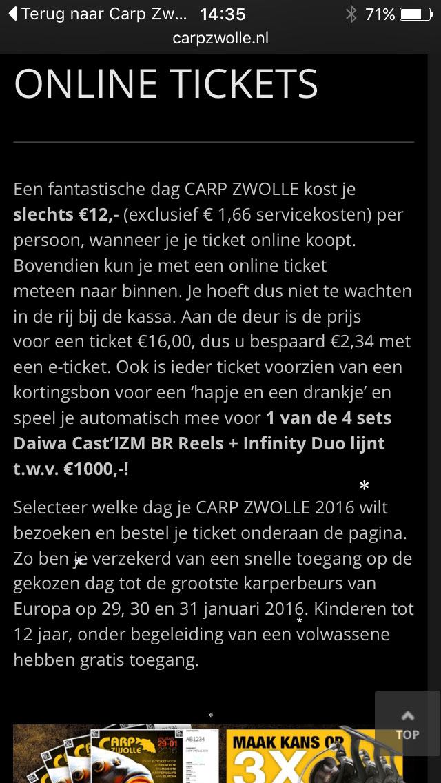 Bestel direct online je tickets zodat je niet in de rij hoeft te staan!