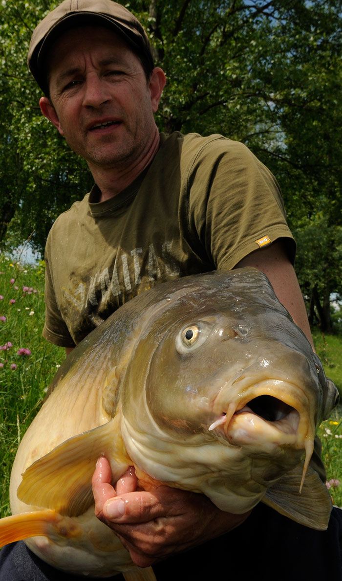 Een dikke bak van een zwaar bevist watertje dat ik volledig naar mijn hand zette met miniboilies in 2015.