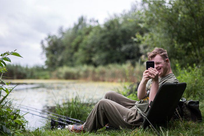 Sjors verveelt zich geen moment :-)