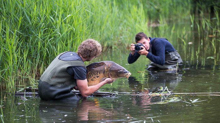 Ook Nikolai droeg zijn steentje bij aan de fotoserie.