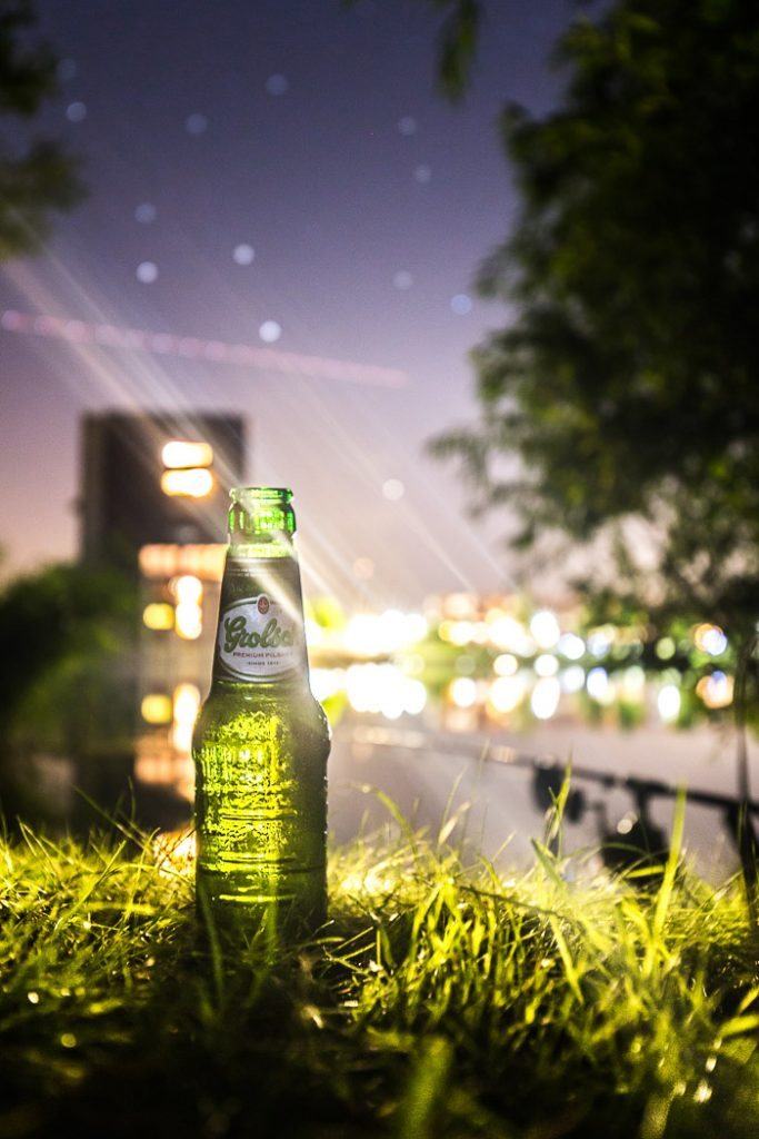 Sjors Heefer, met wie ik op de moment viste, was erg benieuwd hou dat nou werkt; zo'n lange sluitertijd.