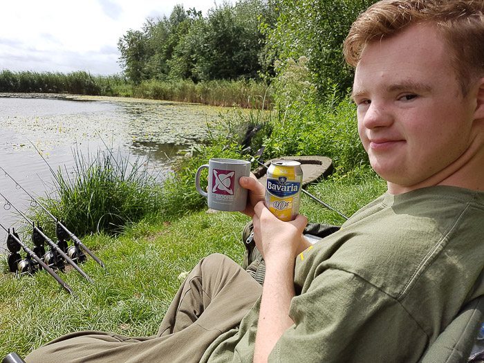 Een Radler gaat er bij Sjors wel in!