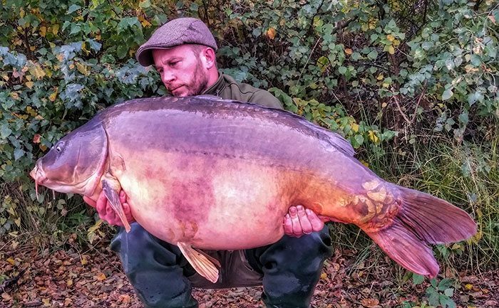 Whoop, whooop! Wat een bak, het najaar was met deze vis direct geslaagd voor Jeroen.