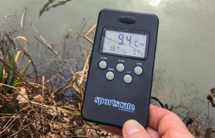 Vanaf welke watertemperatuur eten karpers boilies?