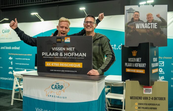 WINACTIE: Vissen met Pilaar & Hofman
