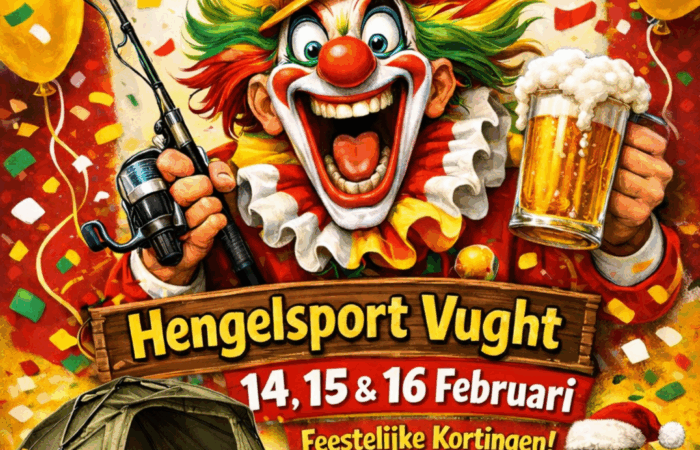 Knotsgekke CARNAVALSDEALS bij Hengelsport Vught!