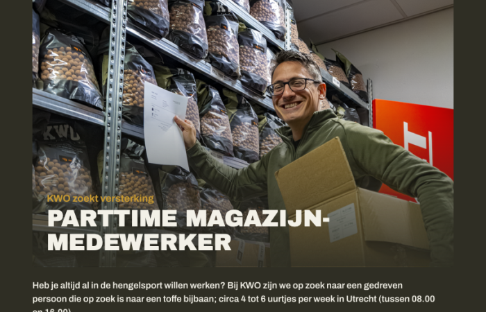 [VACATURE] KWO zoekt parttime magazijnmedewerker!
